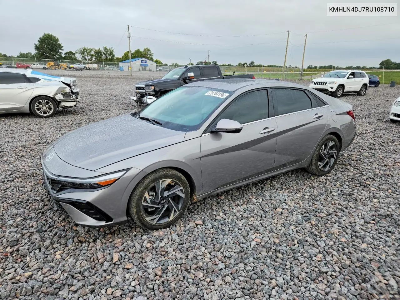 HYUNDAI ELANTRA 2024, VIN KMHLN4DJ7RU108710