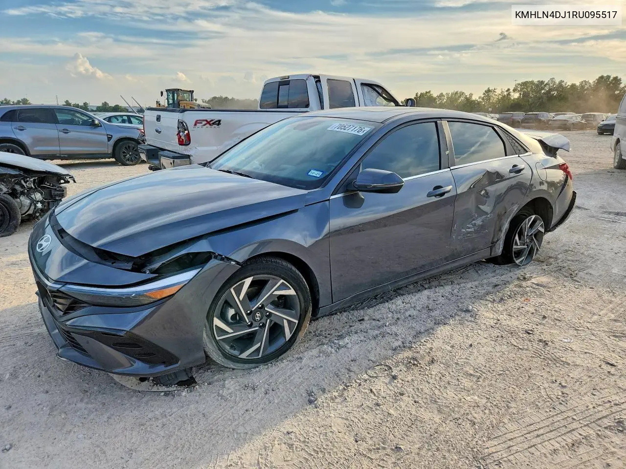 HYUNDAI ELANTRA 2024, VIN KMHLN4DJ1RU095517