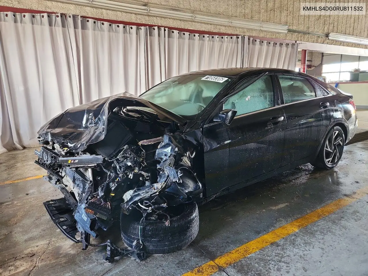 HYUNDAI ELANTRA 2024, VIN KMHLS4DG0RU811532