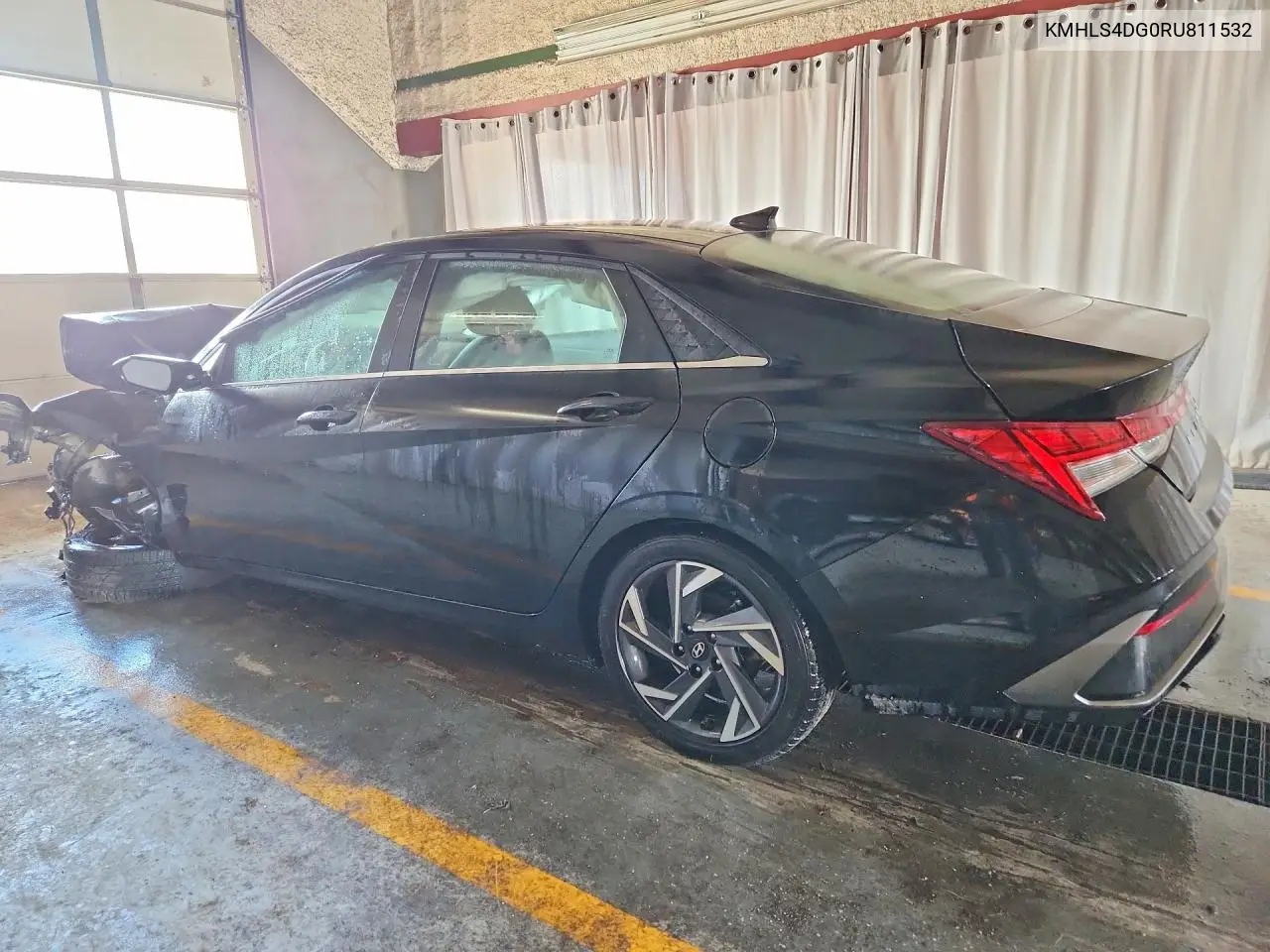 2024 HYUNDAI ELANTRA VIN KMHLS4DG0RU811532 — фото 2