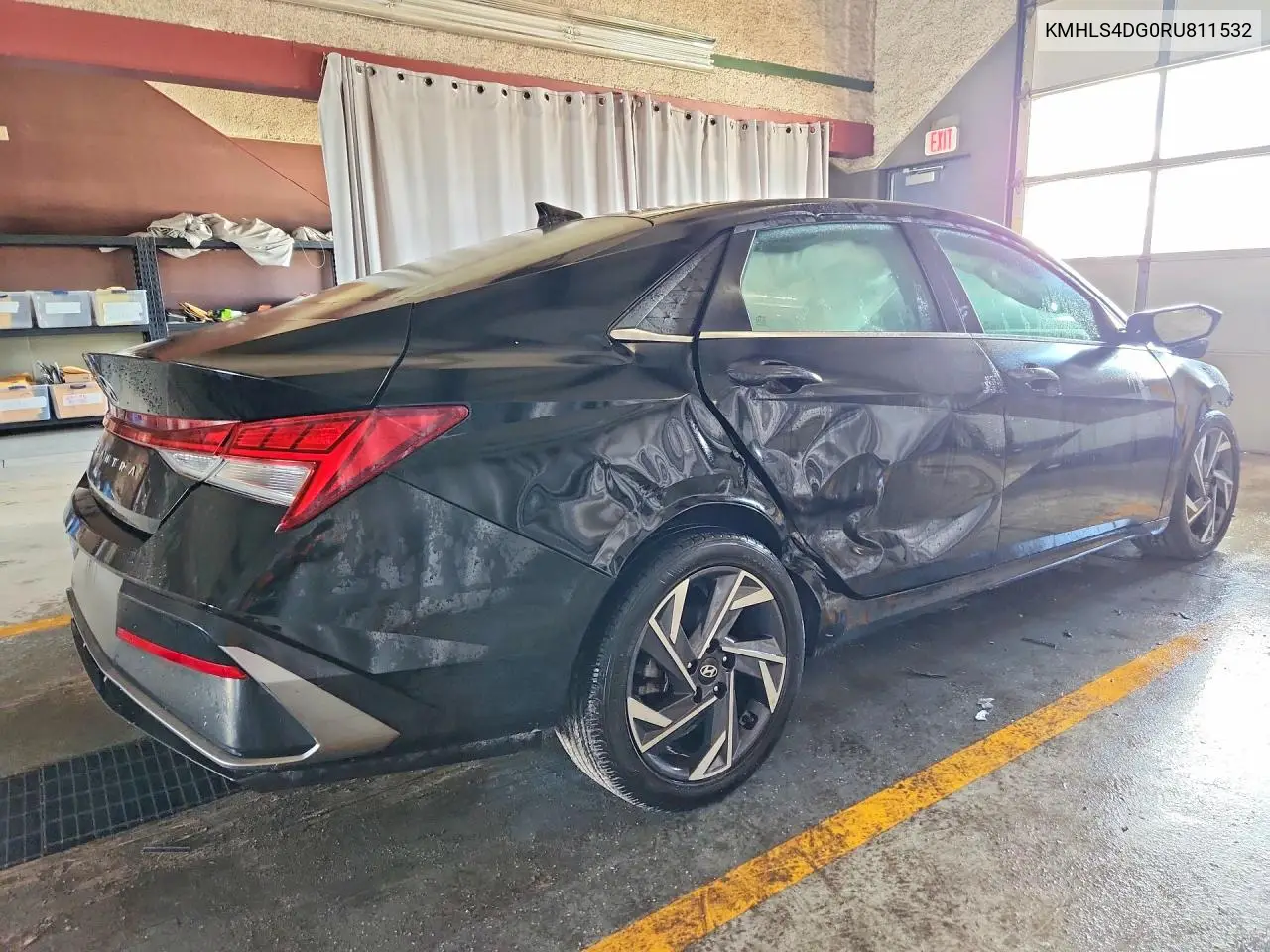 2024 HYUNDAI ELANTRA VIN KMHLS4DG0RU811532 — фото 3
