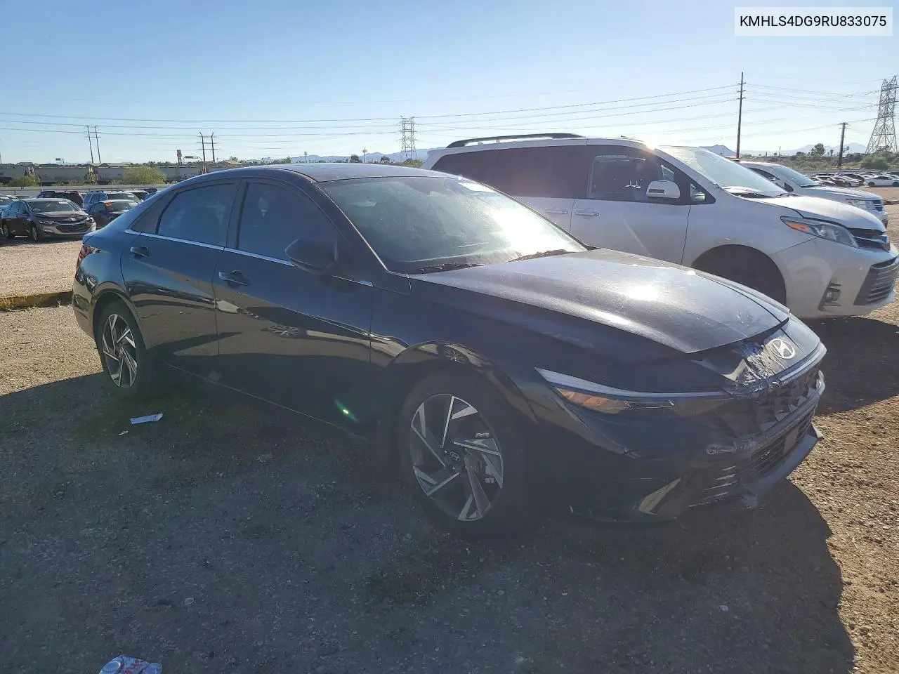 2024 HYUNDAI ELANTRA VIN KMHLS4DG9RU833075 — фото 4