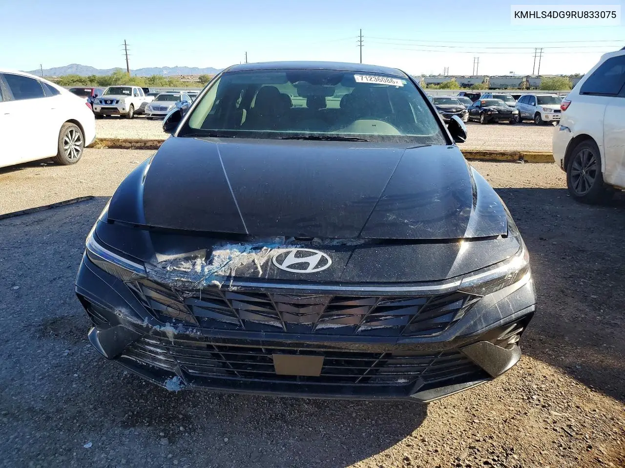2024 HYUNDAI ELANTRA VIN KMHLS4DG9RU833075 — фото 5