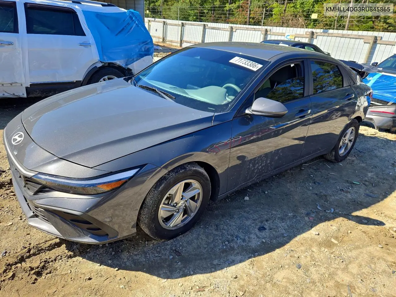 HYUNDAI ELANTRA 2024, VIN KMHLL4DG3RU845865