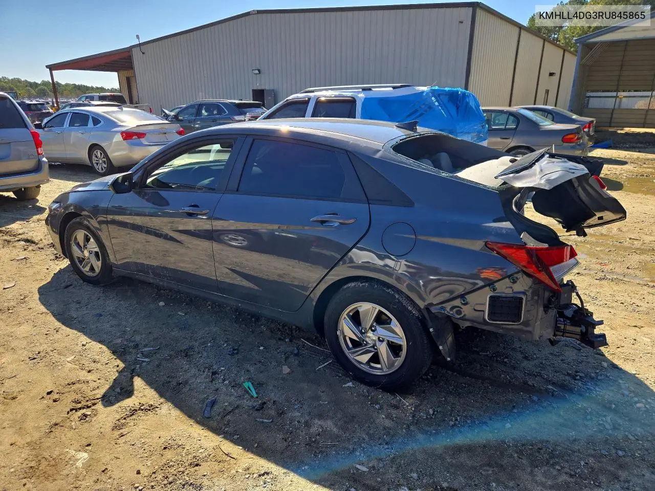 2024 HYUNDAI ELANTRA VIN KMHLL4DG3RU845865 — фото 2