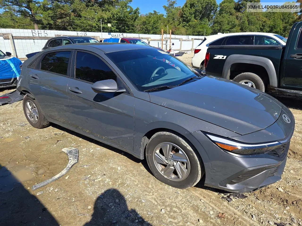 2024 HYUNDAI ELANTRA VIN KMHLL4DG3RU845865 — фото 4