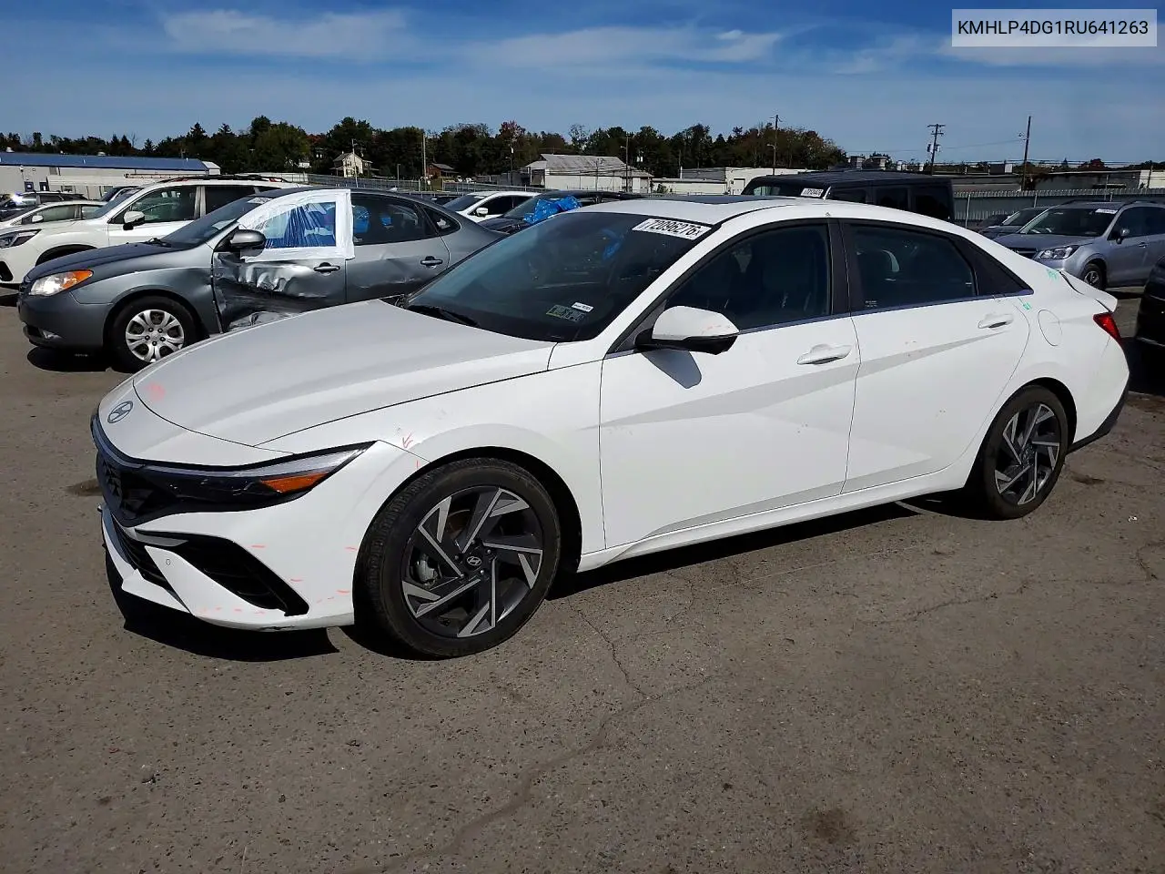 HYUNDAI ELANTRA 2024, VIN KMHLP4DG1RU641263