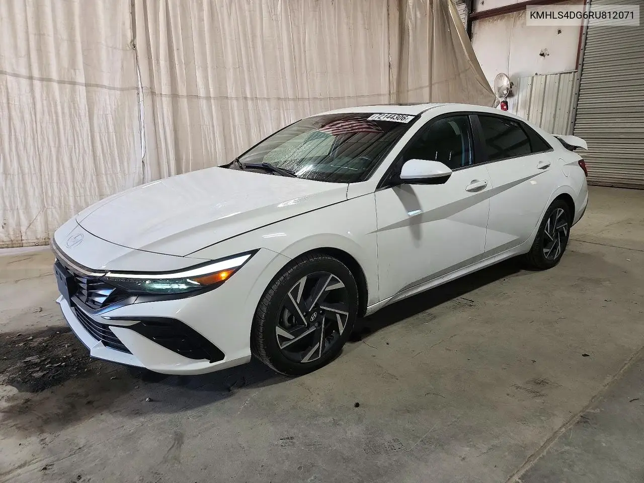 HYUNDAI ELANTRA 2024, VIN KMHLS4DG6RU812071