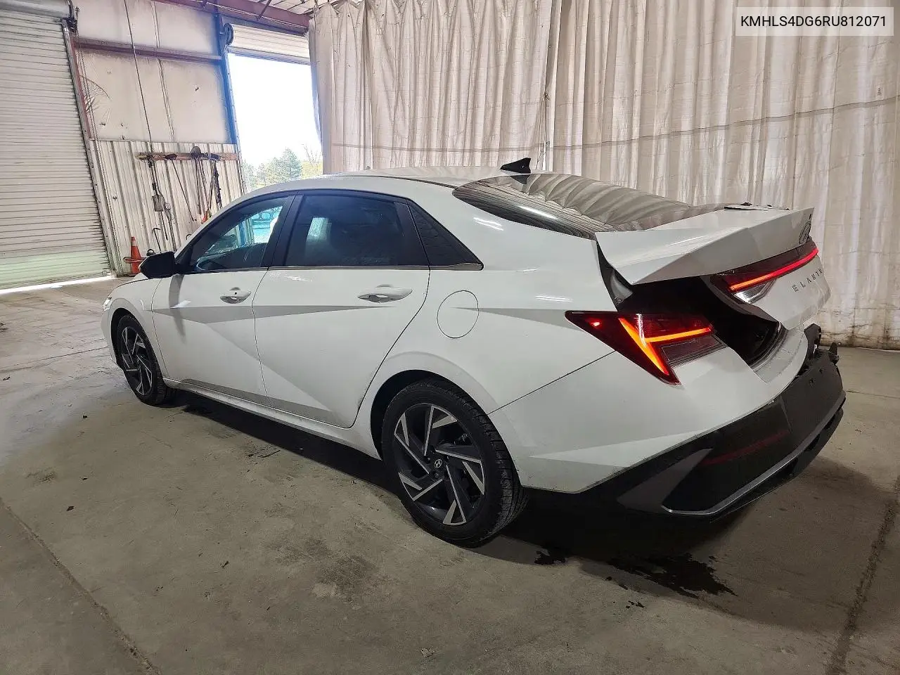 2024 HYUNDAI ELANTRA VIN KMHLS4DG6RU812071 — фото 2