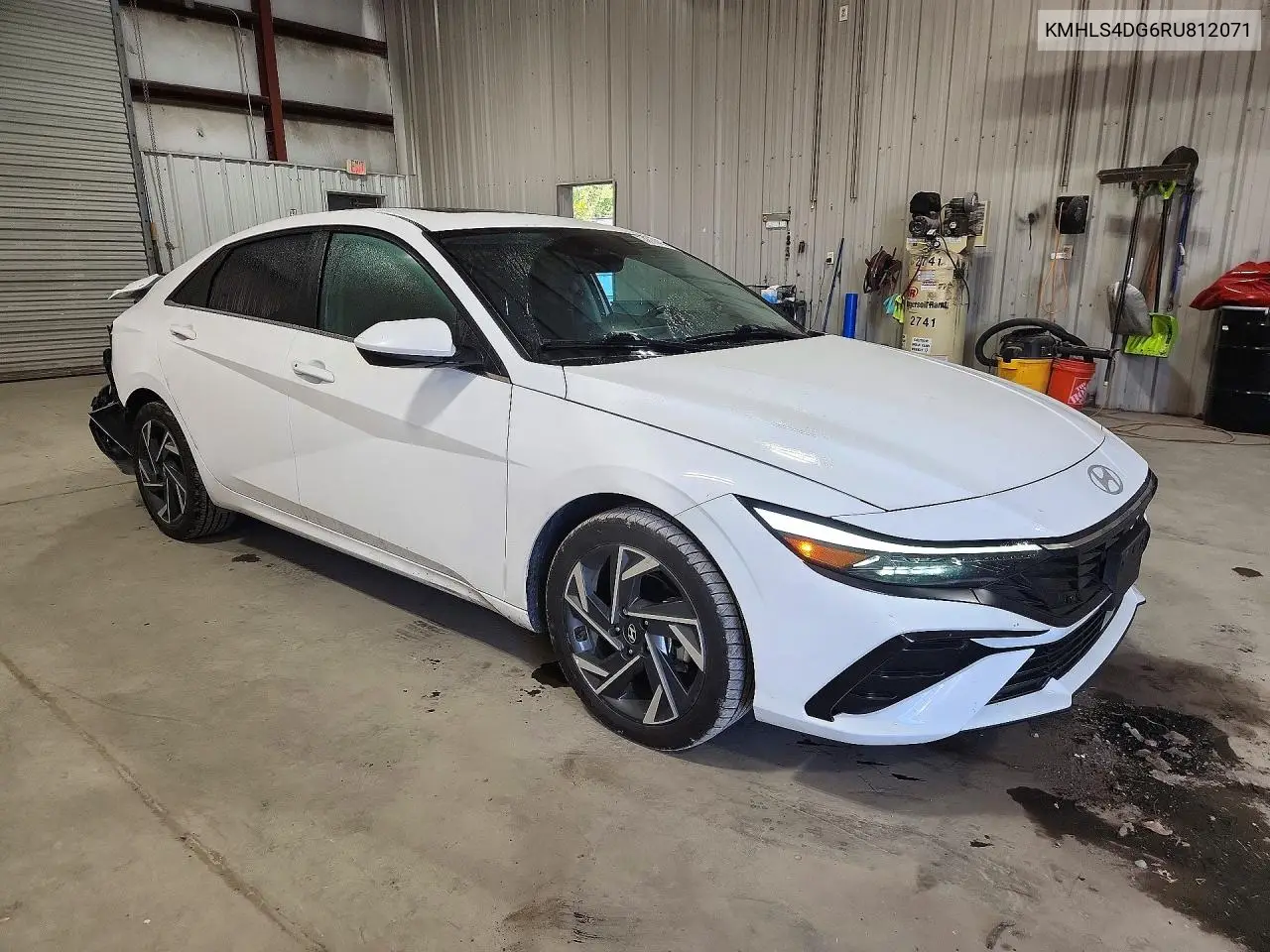 2024 HYUNDAI ELANTRA VIN KMHLS4DG6RU812071 — фото 4