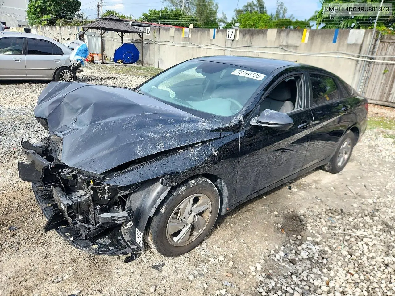 HYUNDAI ELANTRA 2024, VIN KMHLL4DG4RU801843