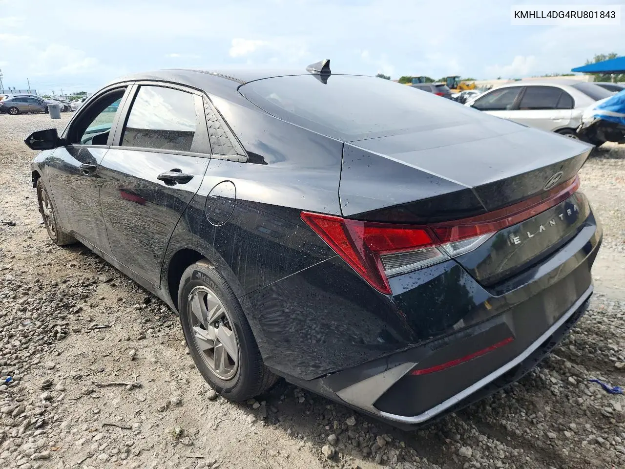 2024 HYUNDAI ELANTRA VIN KMHLL4DG4RU801843 — фото 2