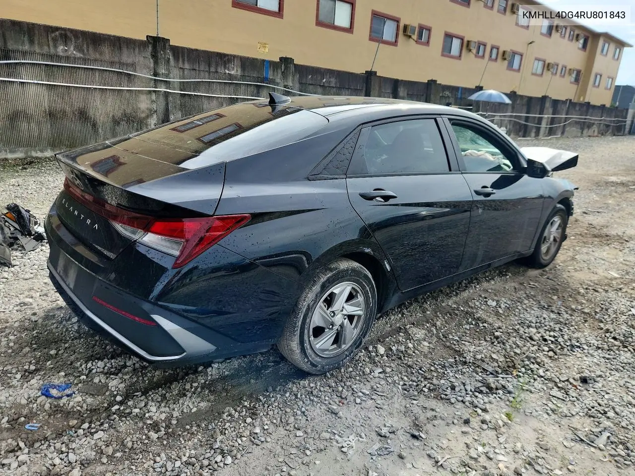 2024 HYUNDAI ELANTRA VIN KMHLL4DG4RU801843 — фото 3