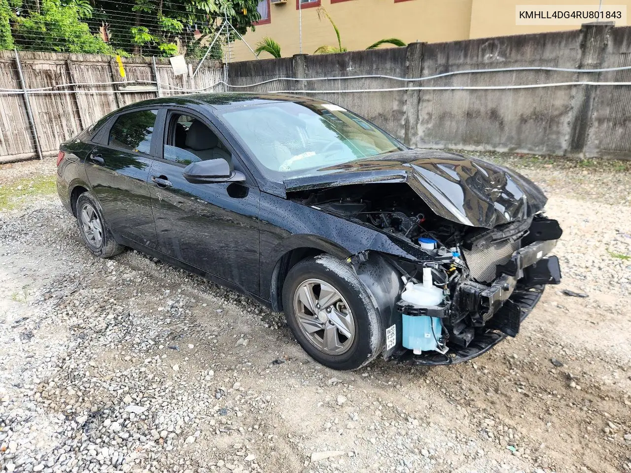 2024 HYUNDAI ELANTRA VIN KMHLL4DG4RU801843 — фото 4