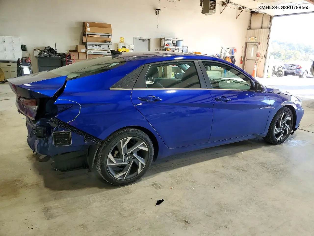 2024 HYUNDAI ELANTRA VIN KMHLS4DG8RU788565 — фото 3