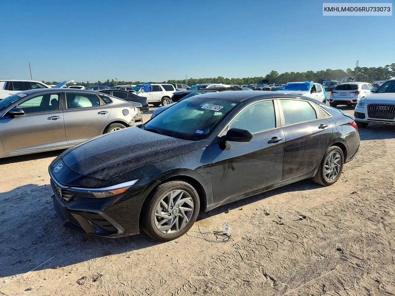 HYUNDAI ELANTRA 2024, VIN KMHLM4DG6RU733073
