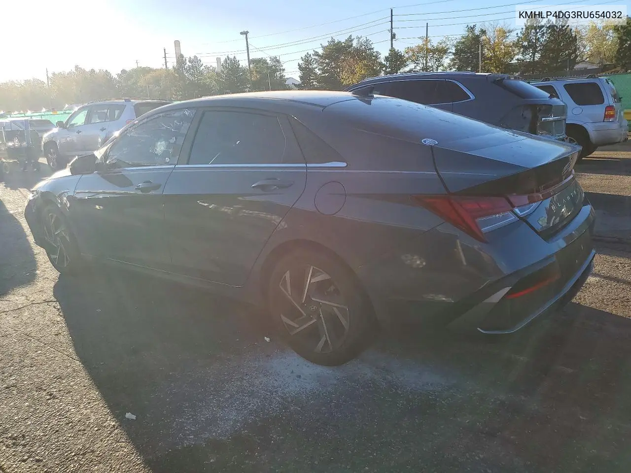 2024 HYUNDAI ELANTRA VIN KMHLP4DG3RU654032 — фото 2