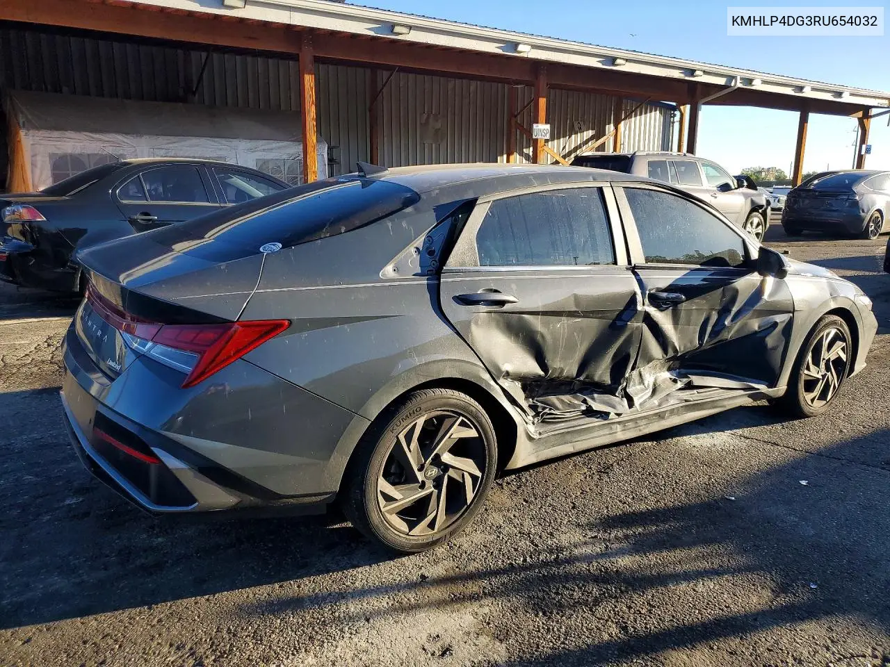 2024 HYUNDAI ELANTRA VIN KMHLP4DG3RU654032 — фото 3