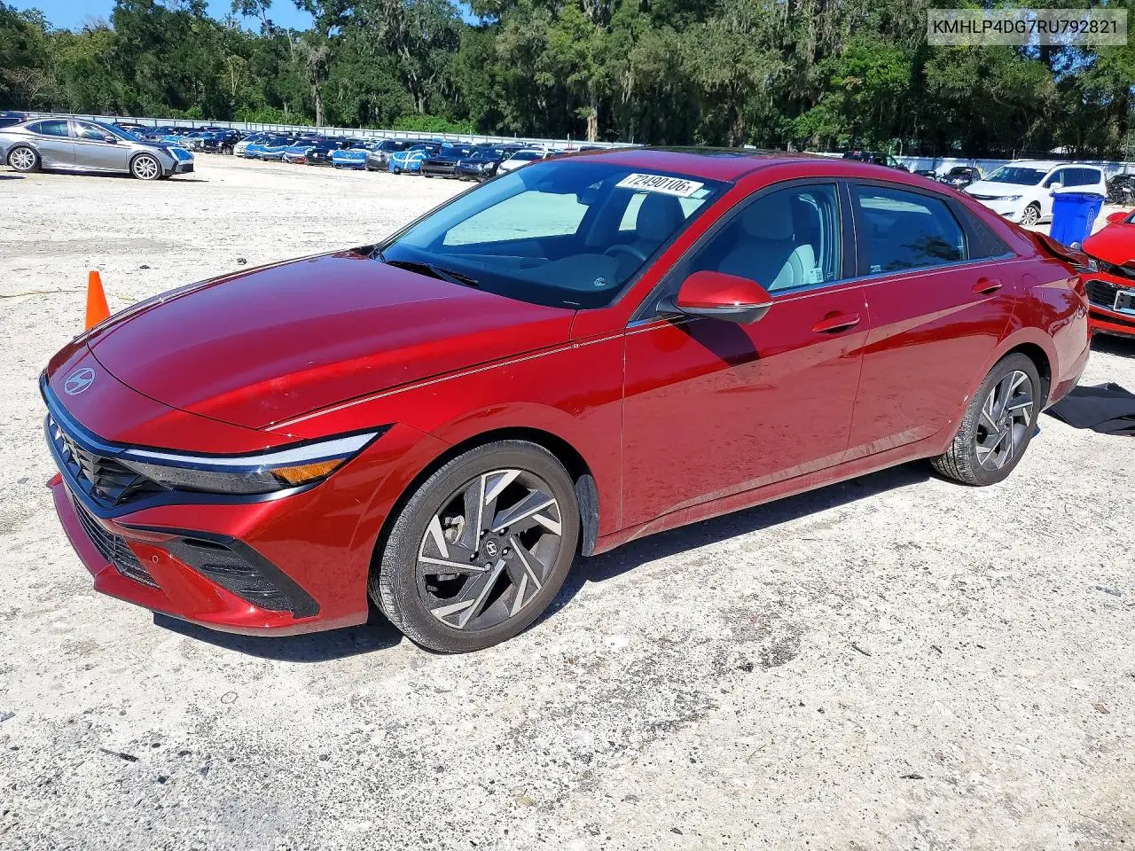 HYUNDAI ELANTRA 2024, VIN KMHLP4DG7RU792821