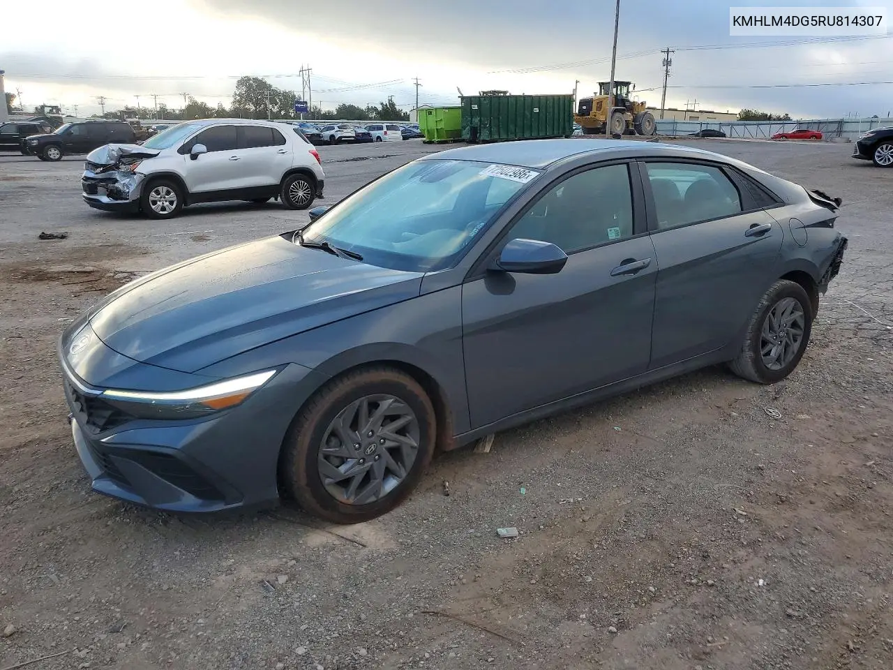 HYUNDAI ELANTRA 2024, VIN KMHLM4DG5RU814307