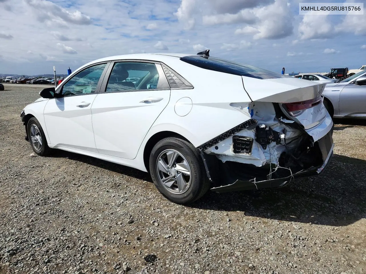 2024 HYUNDAI ELANTRA VIN KMHLL4DG5RU815766 — фото 2