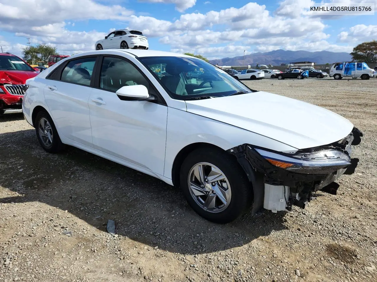 2024 HYUNDAI ELANTRA VIN KMHLL4DG5RU815766 — фото 4