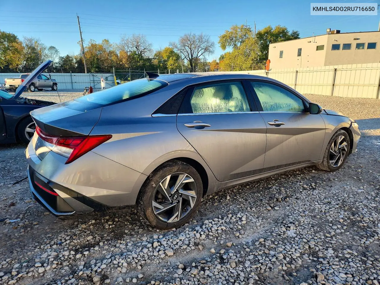 2024 HYUNDAI ELANTRA VIN KMHLS4DG2RU716650 — фото 3