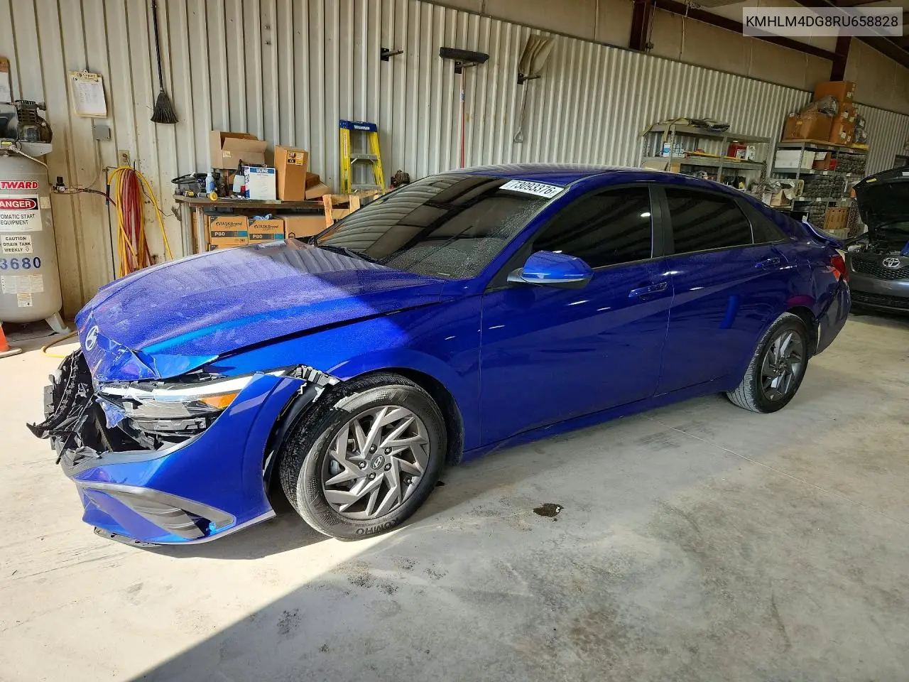 HYUNDAI ELANTRA 2024, VIN KMHLM4DG8RU658828