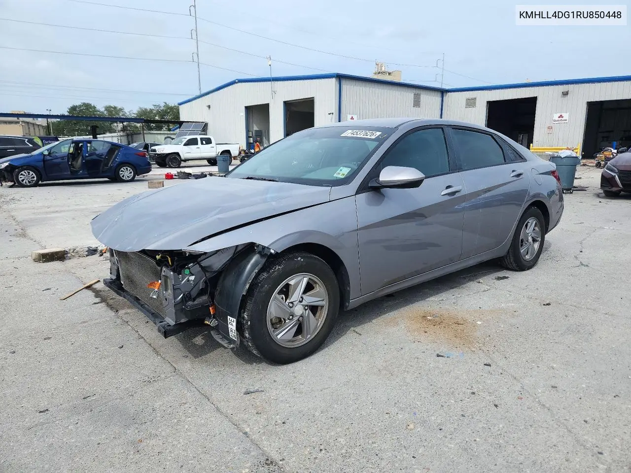 HYUNDAI ELANTRA 2024, VIN KMHLL4DG1RU850448