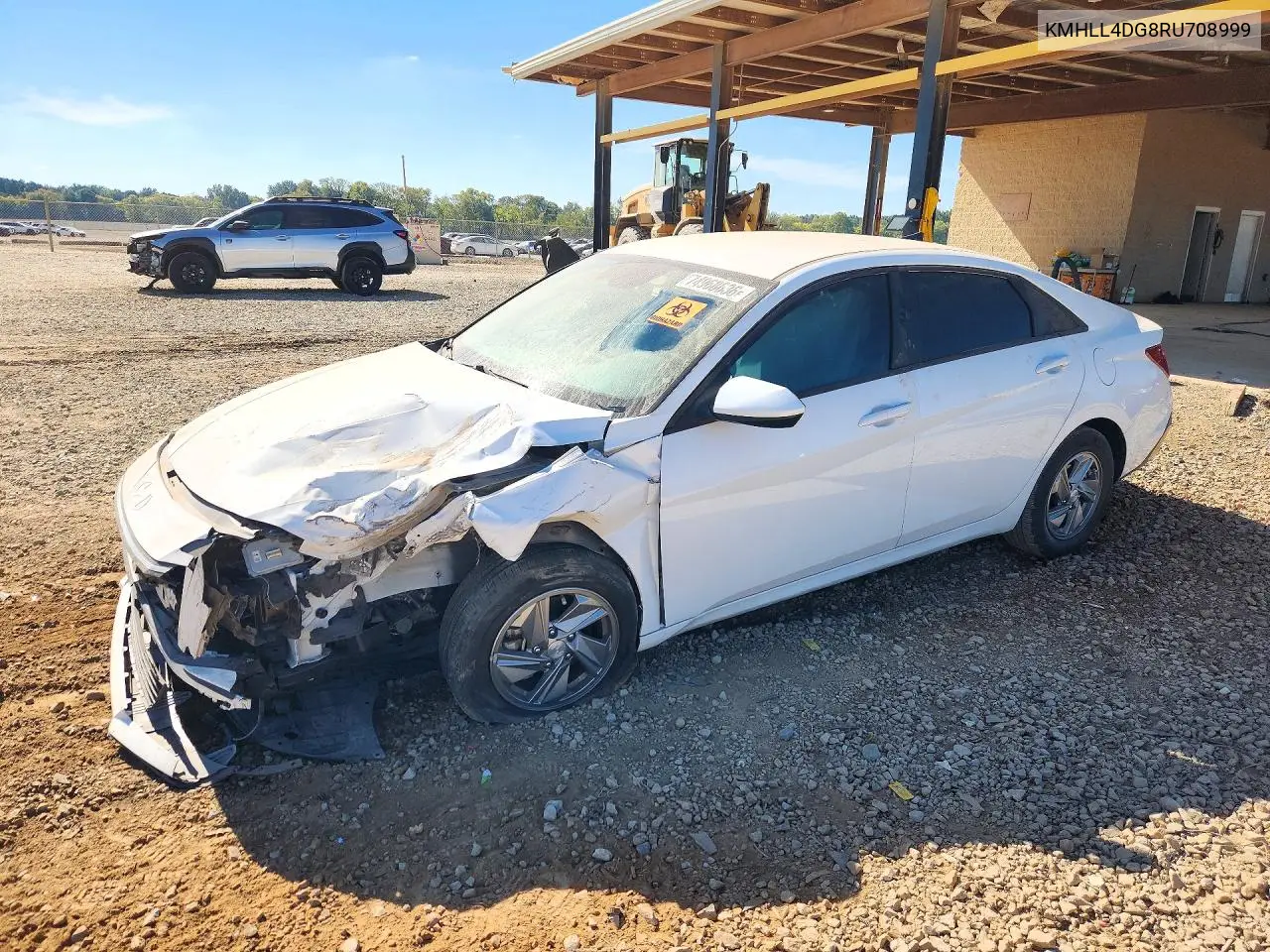 HYUNDAI ELANTRA 2024, VIN KMHLL4DG8RU708999