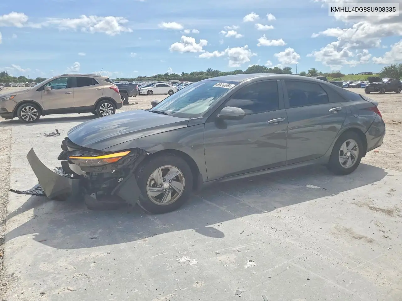 HYUNDAI ELANTRA 2025, VIN KMHLL4DG8SU908335
