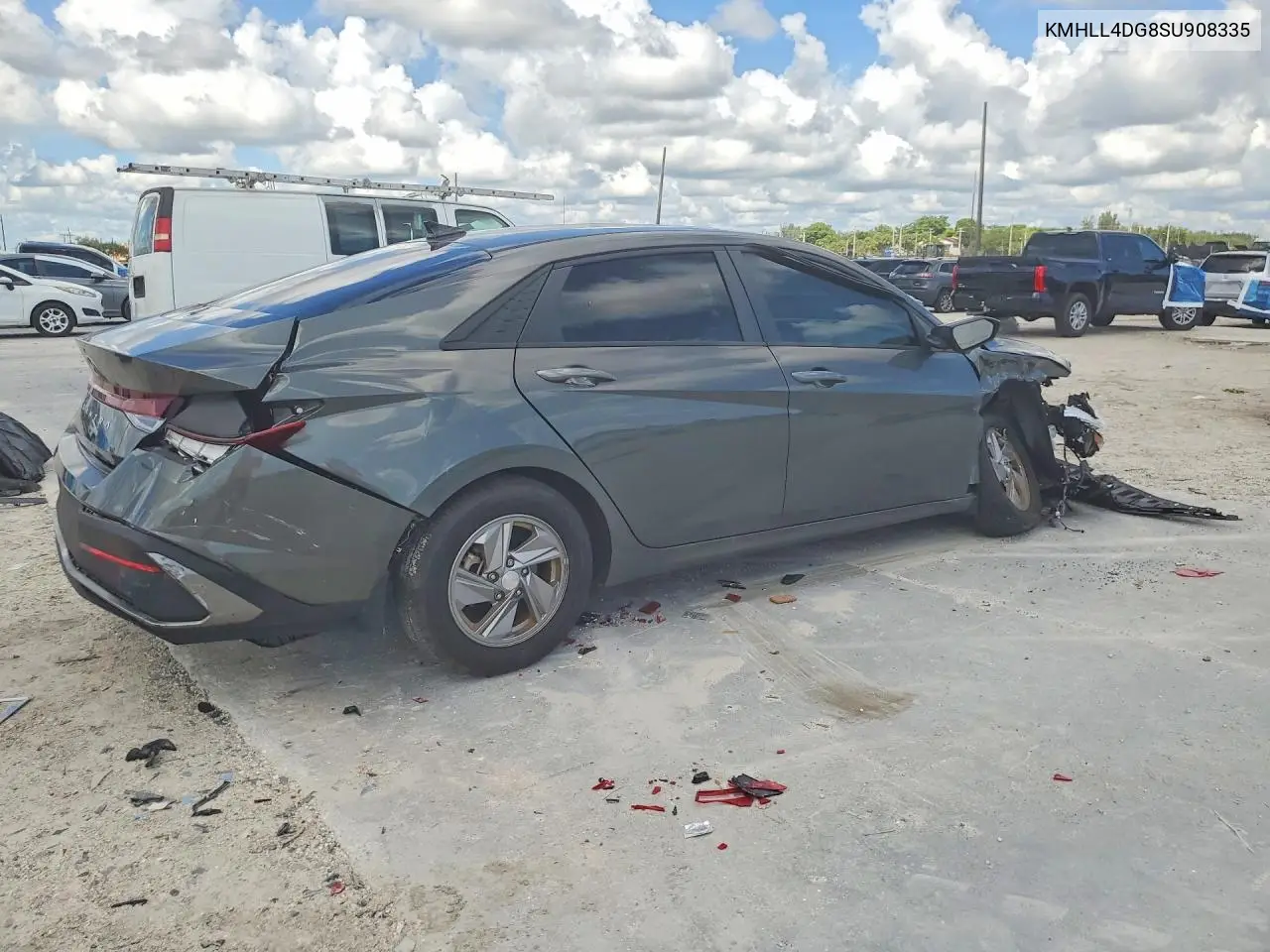 2025 HYUNDAI ELANTRA VIN KMHLL4DG8SU908335 — фото 3