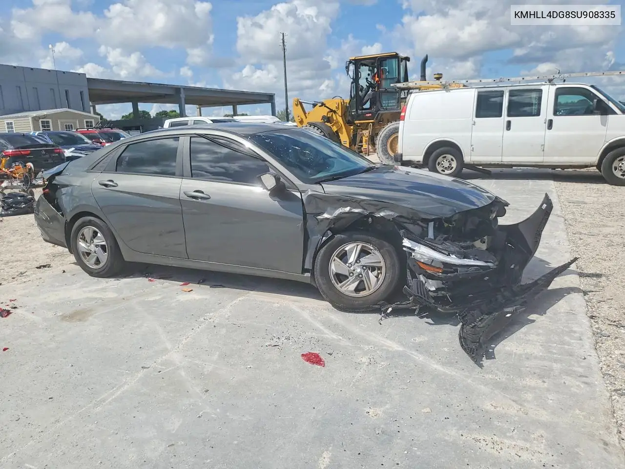 2025 HYUNDAI ELANTRA VIN KMHLL4DG8SU908335 — фото 4