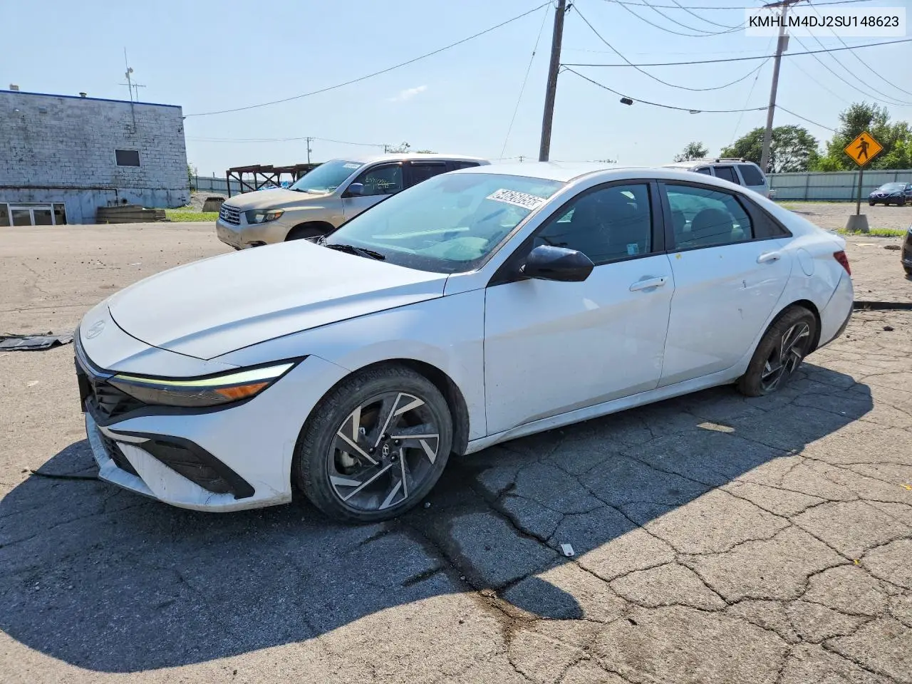 HYUNDAI ELANTRA 2025, VIN KMHLM4DJ2SU148623