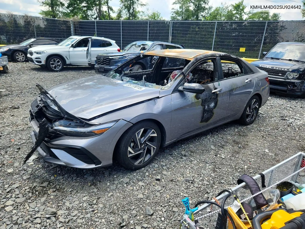 HYUNDAI ELANTRA 2025, VIN KMHLM4DG2SU924642