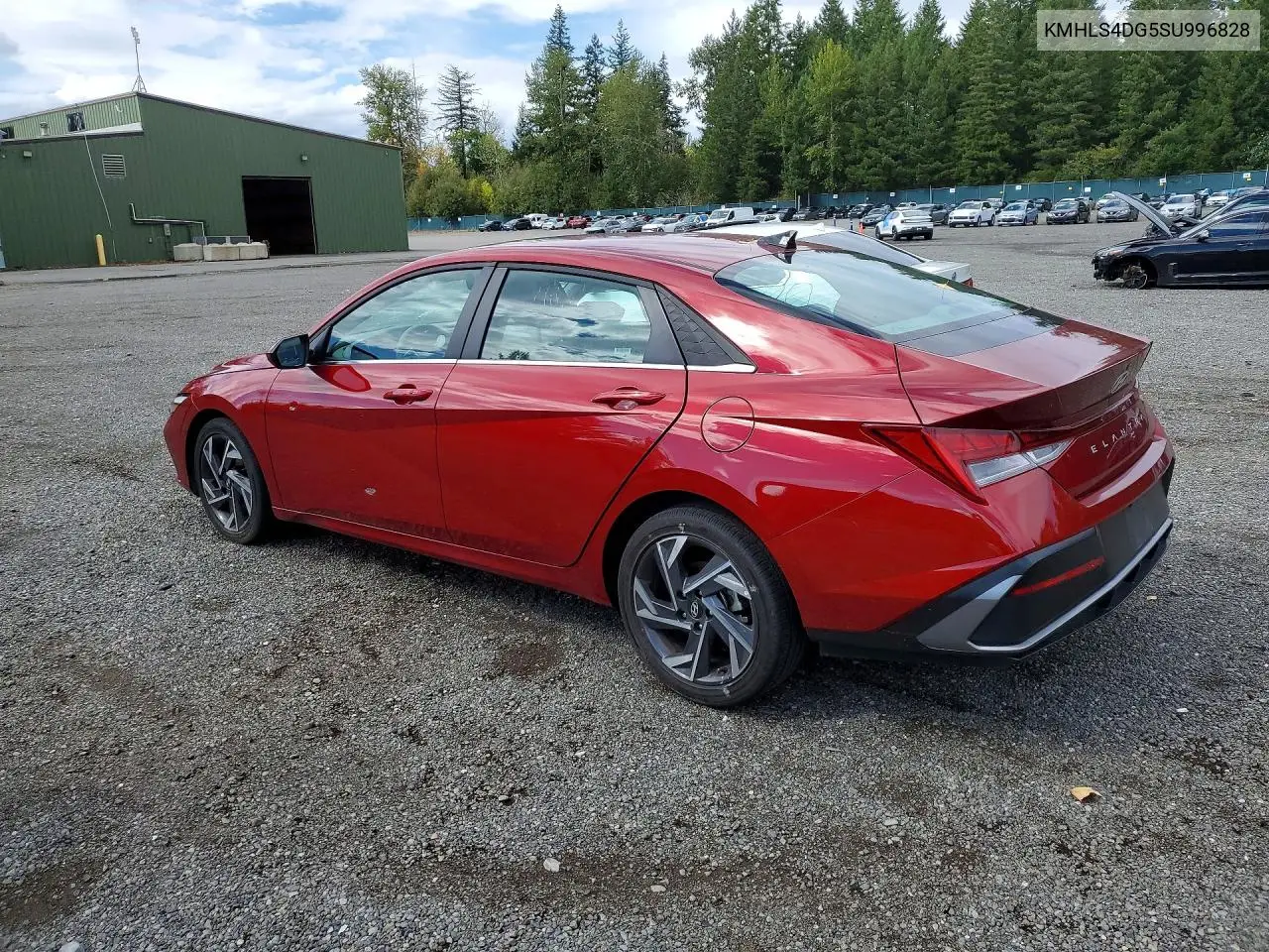 2025 HYUNDAI ELANTRA VIN KMHLS4DG5SU996828 — фото 2