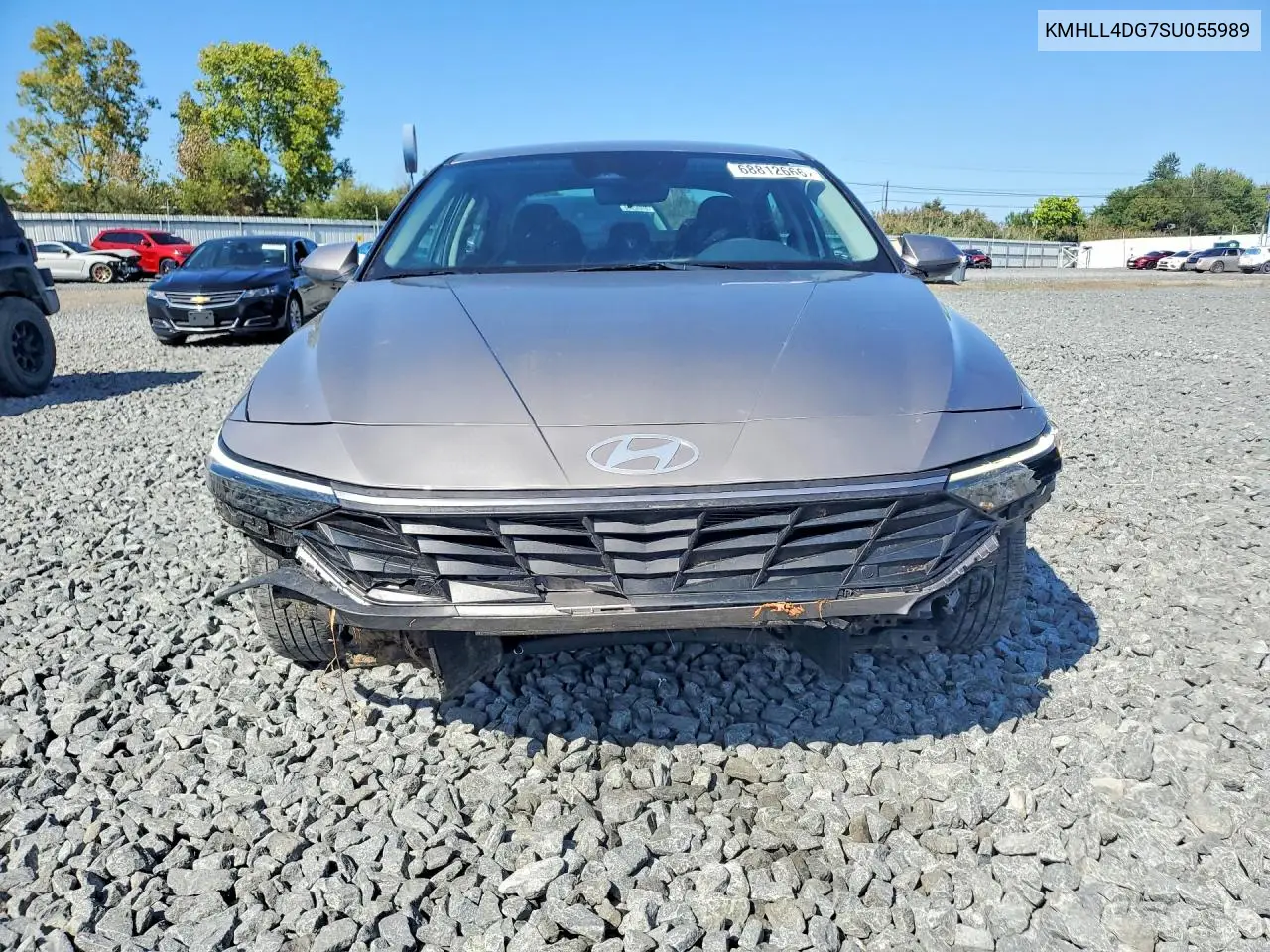 2025 HYUNDAI ELANTRA VIN KMHLL4DG7SU055989 — фото 5