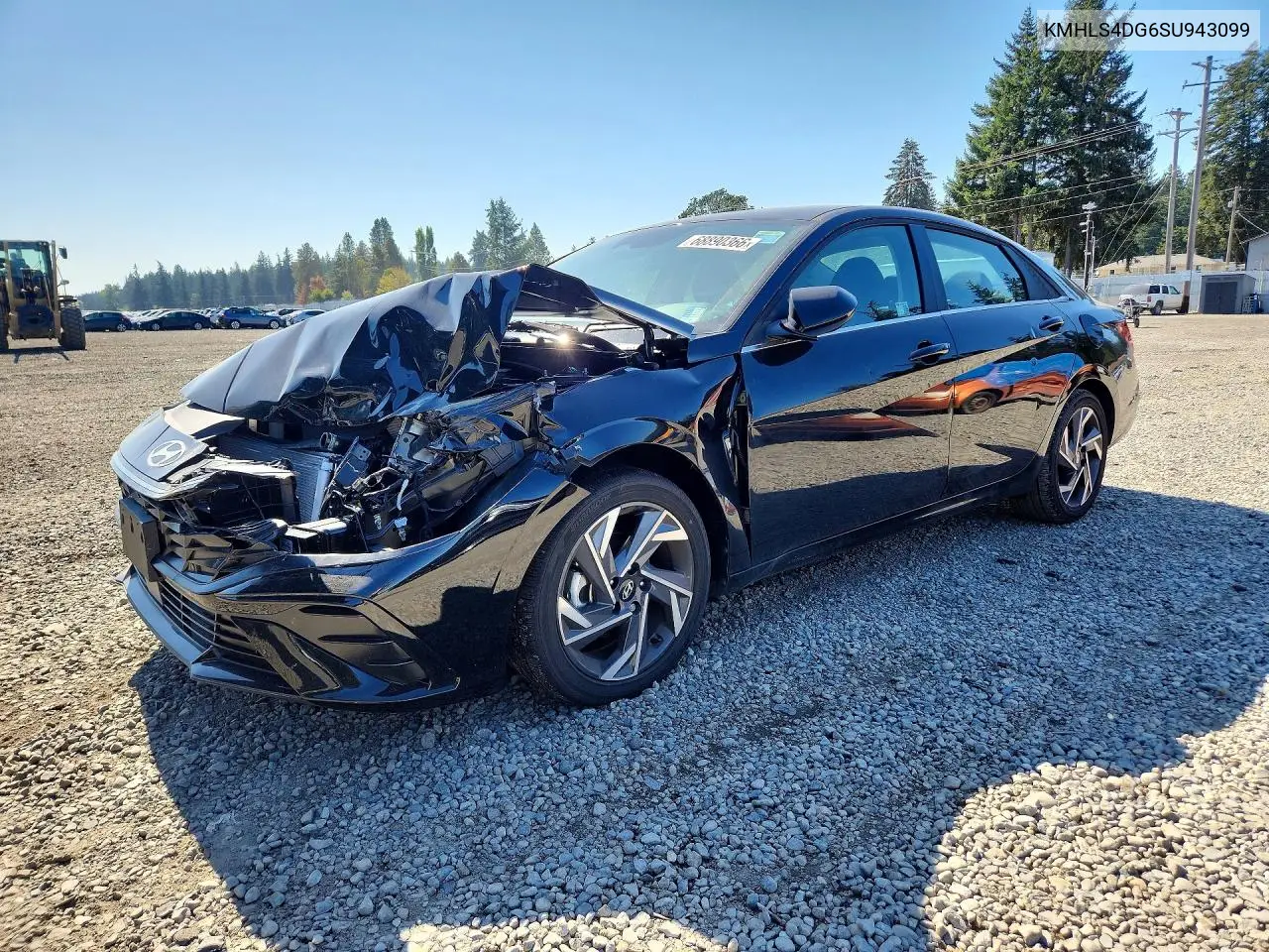 HYUNDAI ELANTRA 2025, VIN KMHLS4DG6SU943099