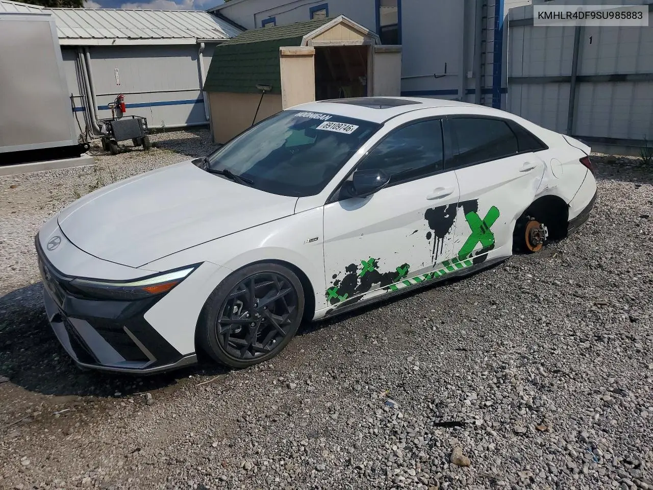 HYUNDAI ELANTRA 2025, VIN KMHLR4DF9SU985883