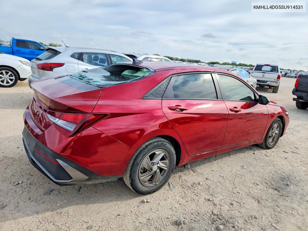 2025 HYUNDAI ELANTRA VIN KMHLL4DG5SU914531 — фото 3