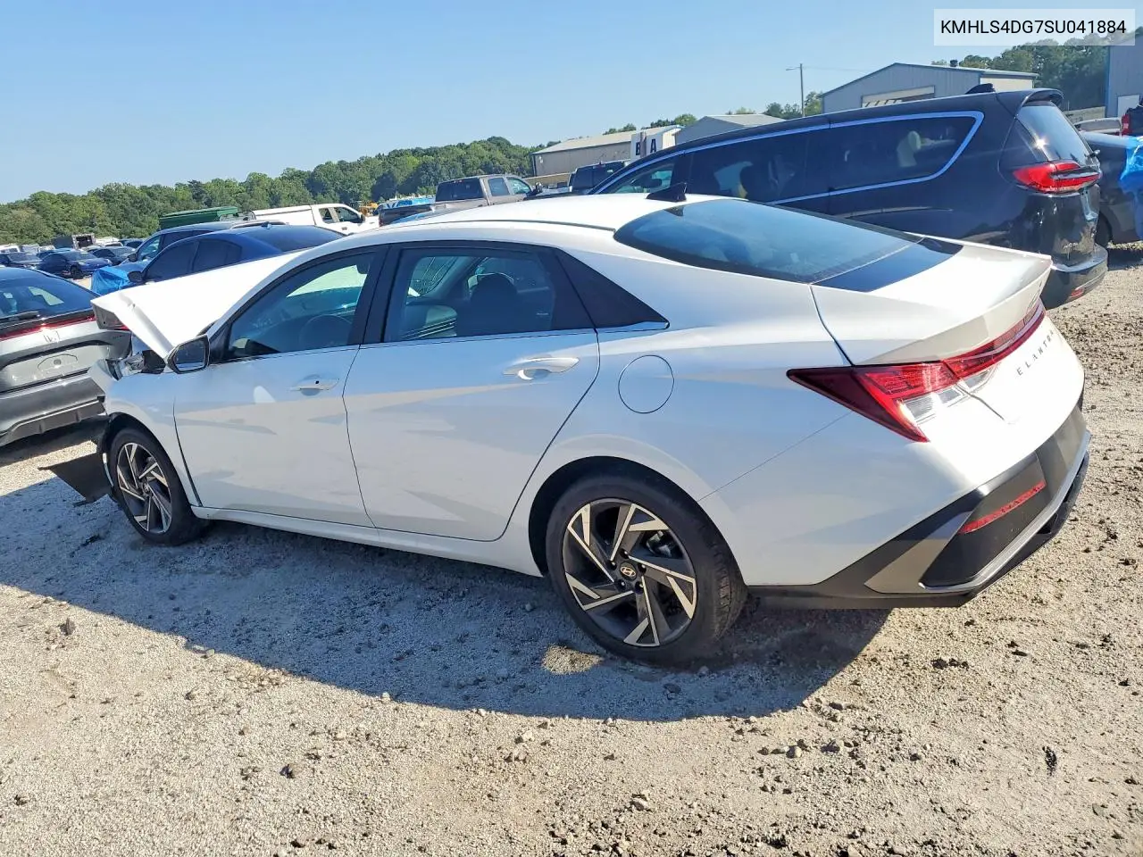 2025 HYUNDAI ELANTRA VIN KMHLS4DG7SU041884 — фото 2
