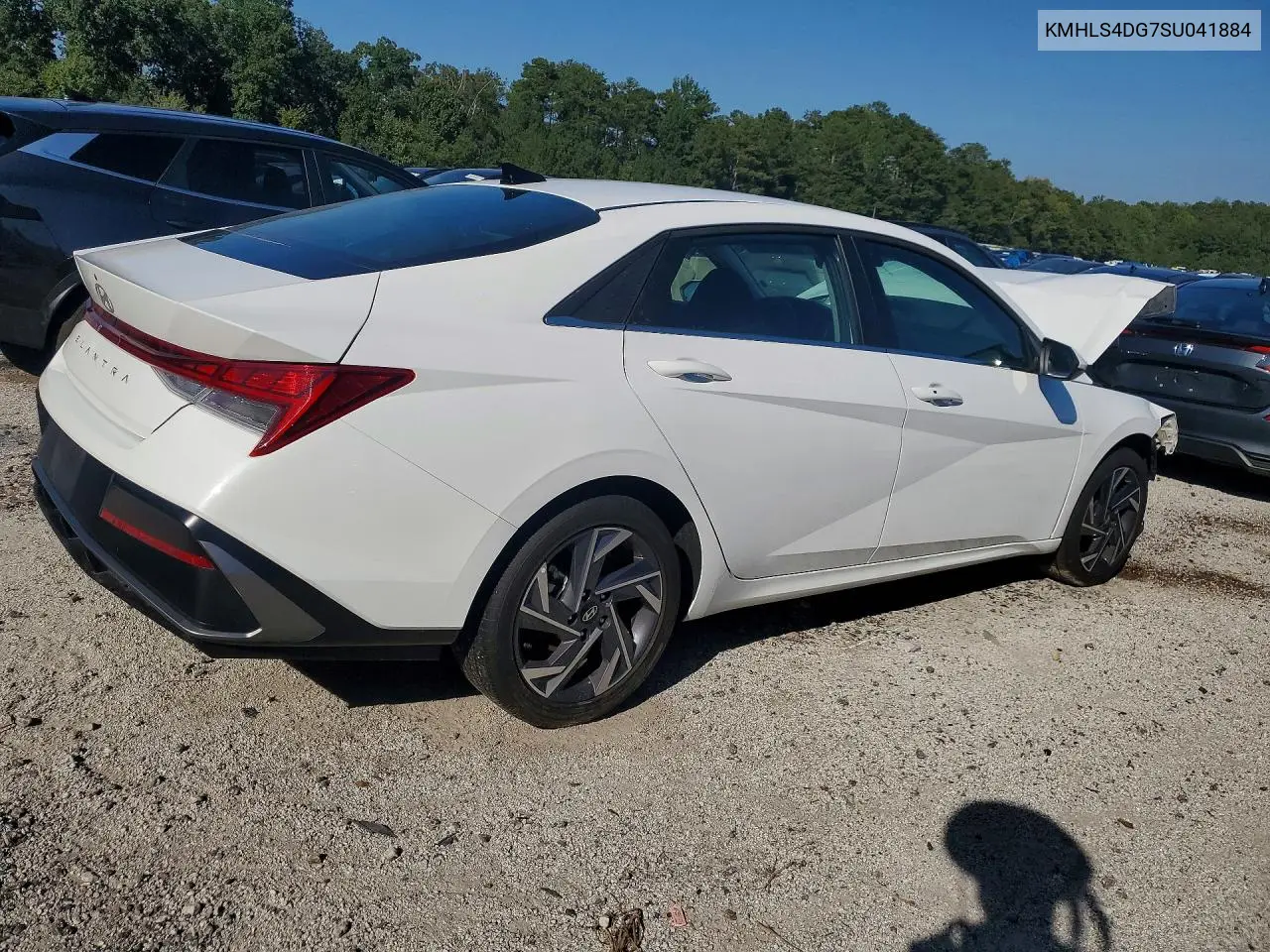 2025 HYUNDAI ELANTRA VIN KMHLS4DG7SU041884 — фото 3