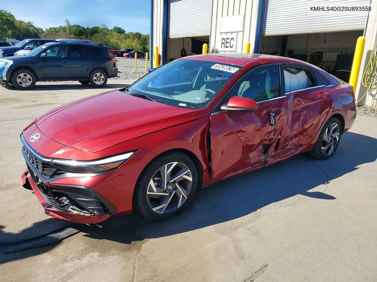 HYUNDAI ELANTRA 2025, VIN KMHLS4DG2SU893558