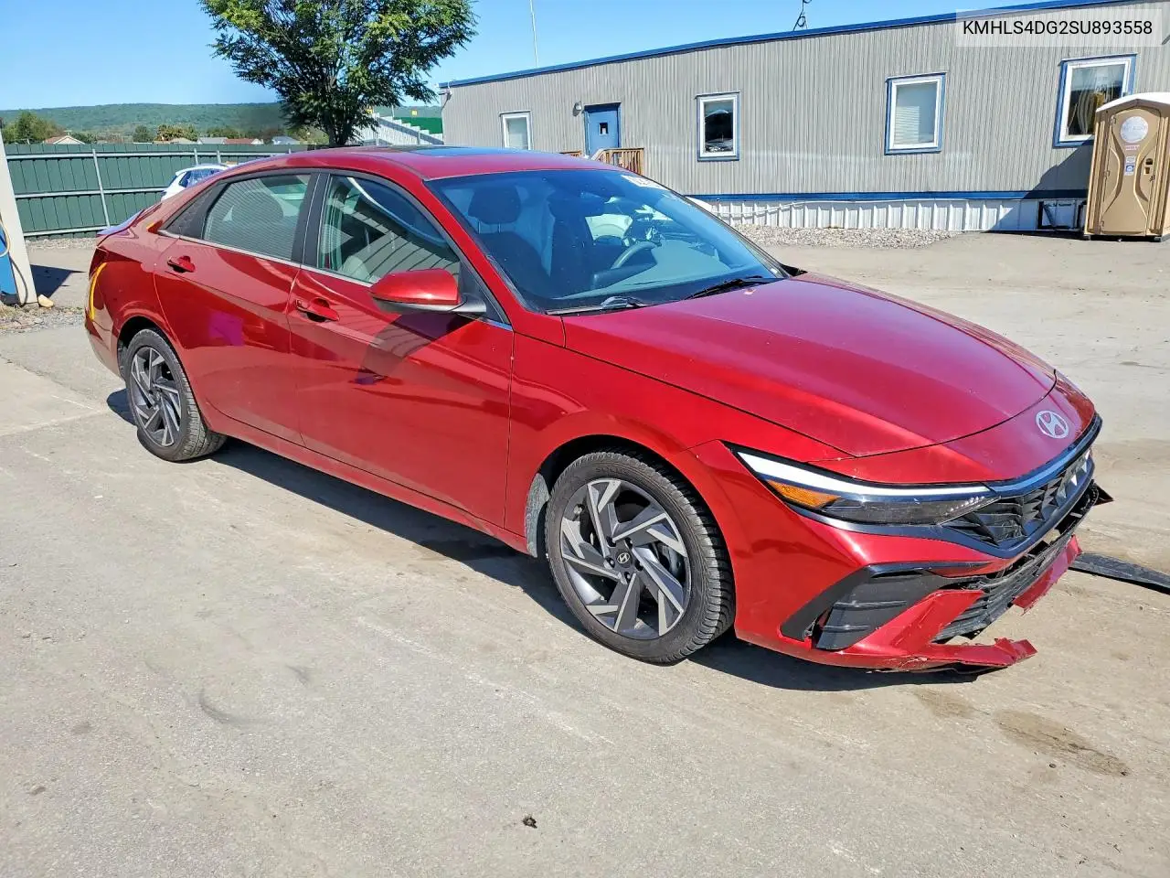 2025 HYUNDAI ELANTRA VIN KMHLS4DG2SU893558 — фото 4
