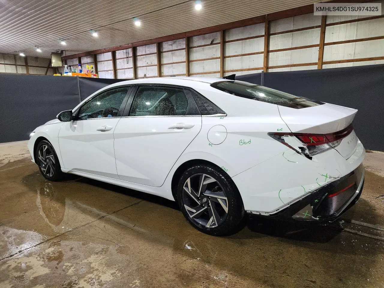 2025 HYUNDAI ELANTRA VIN KMHLS4DG1SU974325 — фото 2