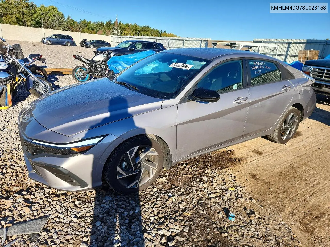 HYUNDAI ELANTRA 2025, VIN KMHLM4DG7SU023153
