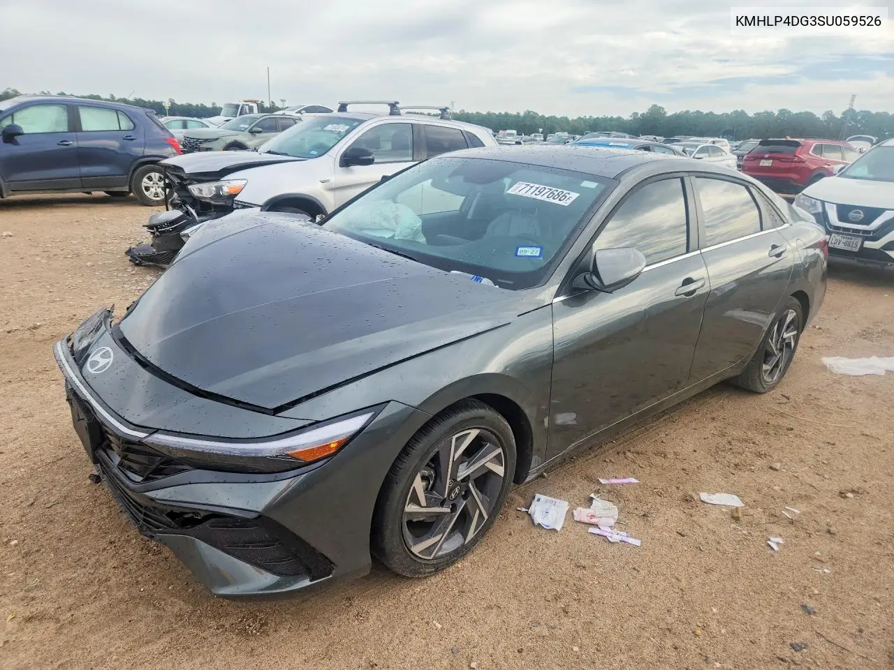HYUNDAI ELANTRA 2025, VIN KMHLP4DG3SU059526