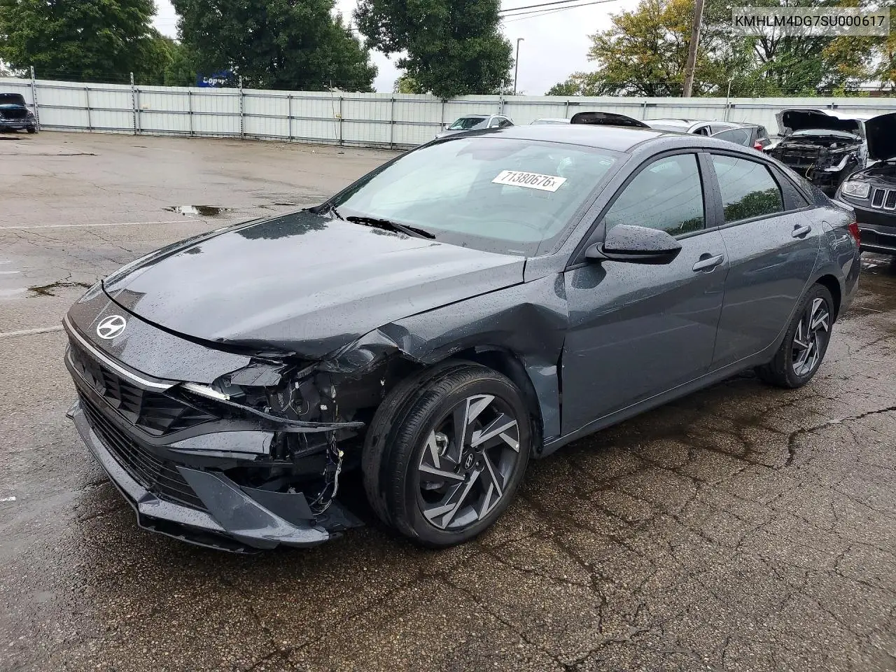 HYUNDAI ELANTRA 2025, VIN KMHLM4DG7SU000617