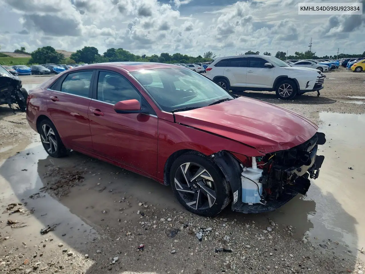 2025 HYUNDAI ELANTRA VIN KMHLS4DG9SU923834 — фото 4