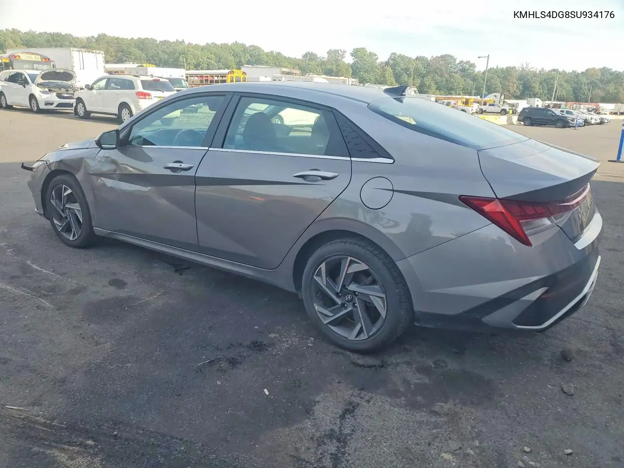 2025 HYUNDAI ELANTRA VIN KMHLS4DG8SU934176 — фото 2